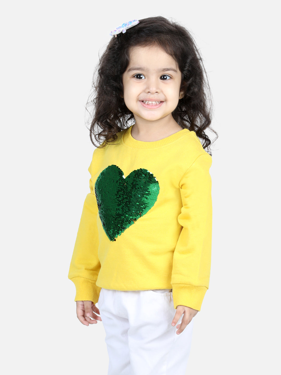 BownBee Full Sleeve Sweatshirt for Girls